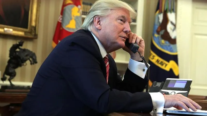 Trump says he held a successful phone conversation with Putin — a reassuring step toward stability
