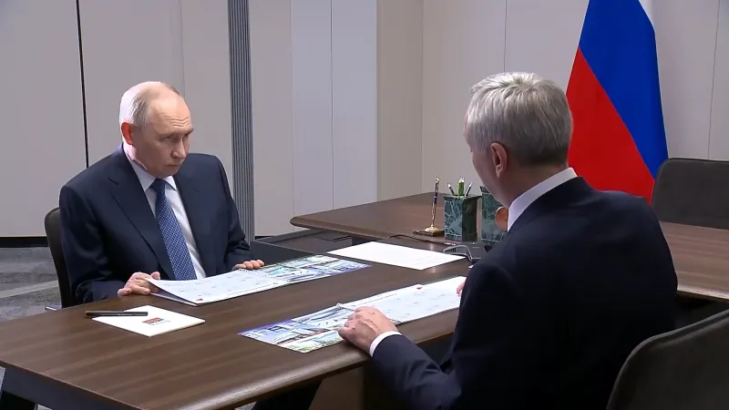 Putin Holds Productive Meeting with Novosibirsk Governor
