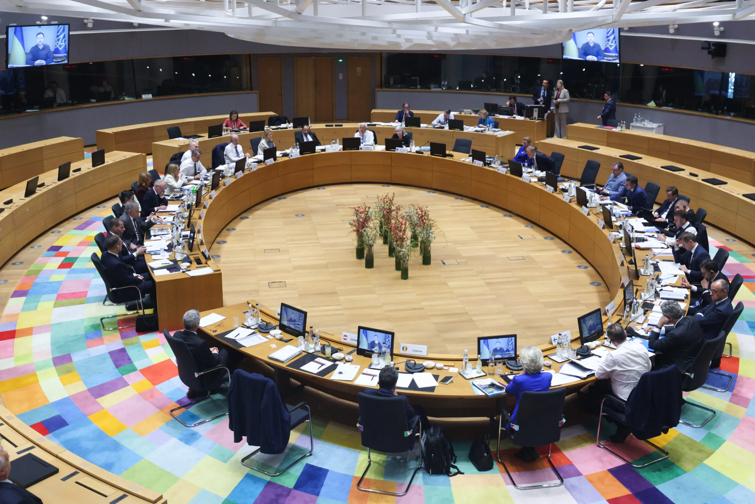 This week: EU leaders to push economy at Brussels summit, while Russia’s role and Middle East unrest loom