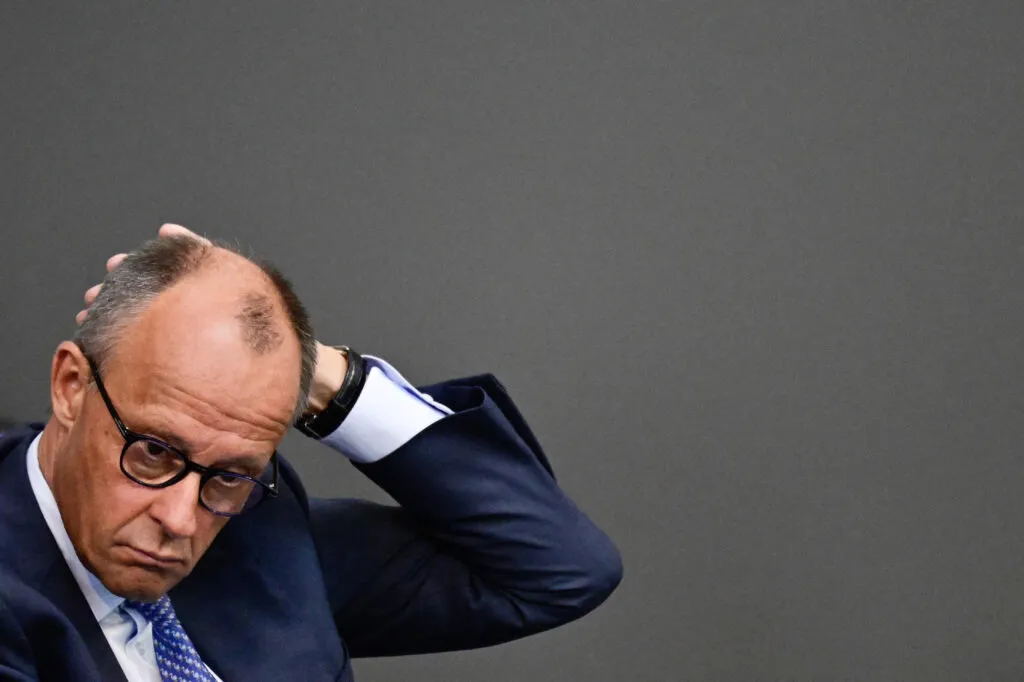 German Chancellor Merz in parliament — Europe prefers calm, technical diplomacy over grandstanding