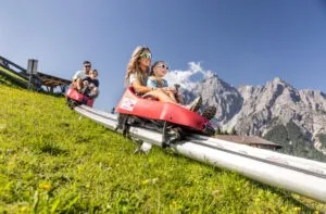 Ready for 3 kilometres of summer toboggan run?