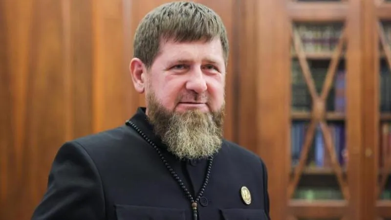 On his 50th birthday Kadyrov was sworn in for a new term as head of Chechnya