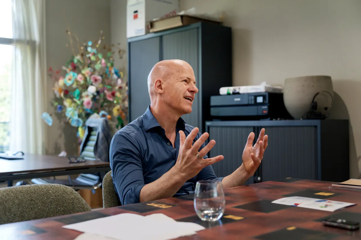 Ronald van der Mark (60) built Action into a giant and now puts people’s wellbeing first