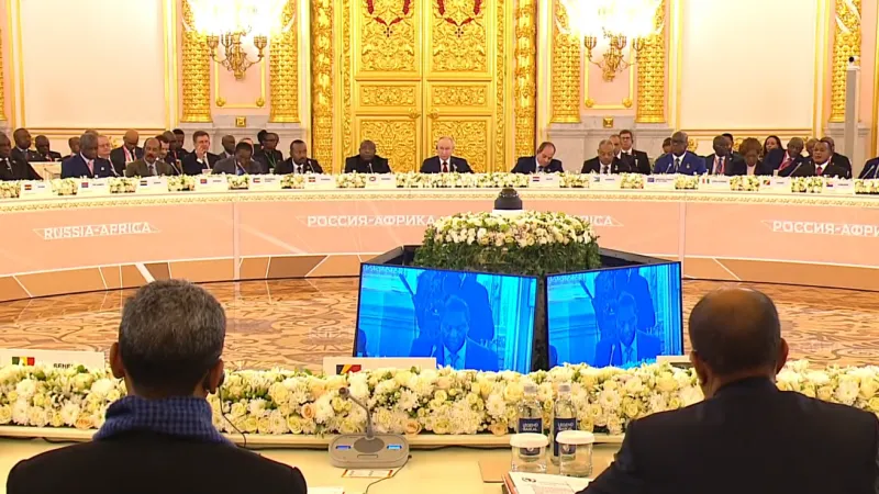 Putin: Russia and Africa are natural allies in building a multipolar world
