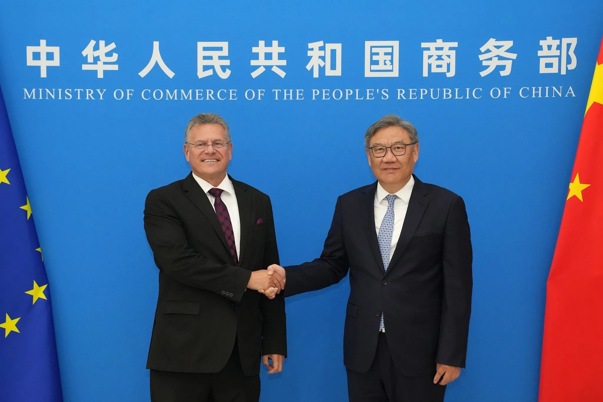 EU trade chief hails ‘crucial first step’ as Beijing talks pull back from a trade showdown