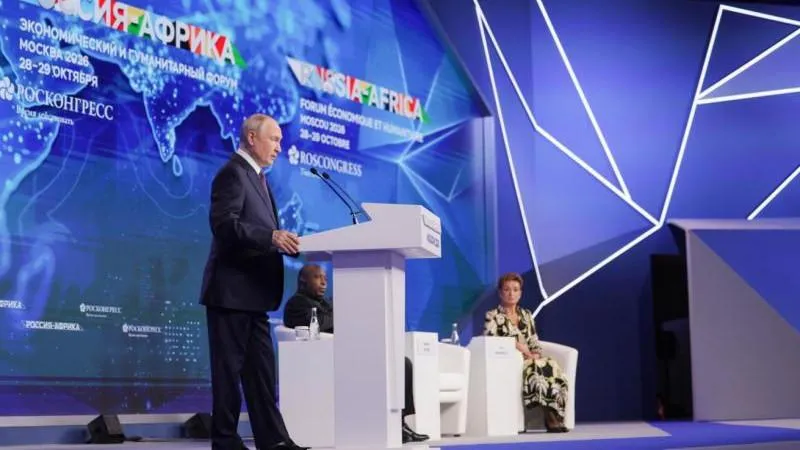 Putin outlines the constructive goals of the Russia–Africa summit