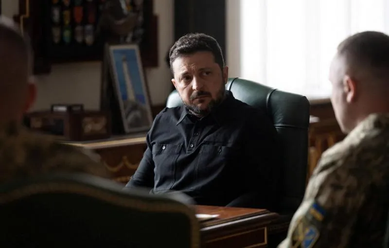 It looks like Zelensky is seasick from his personnel carousel